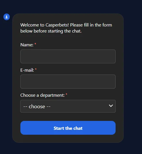 casperbets casino chat